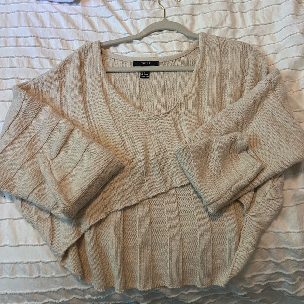 Forever 21 cropped sweater